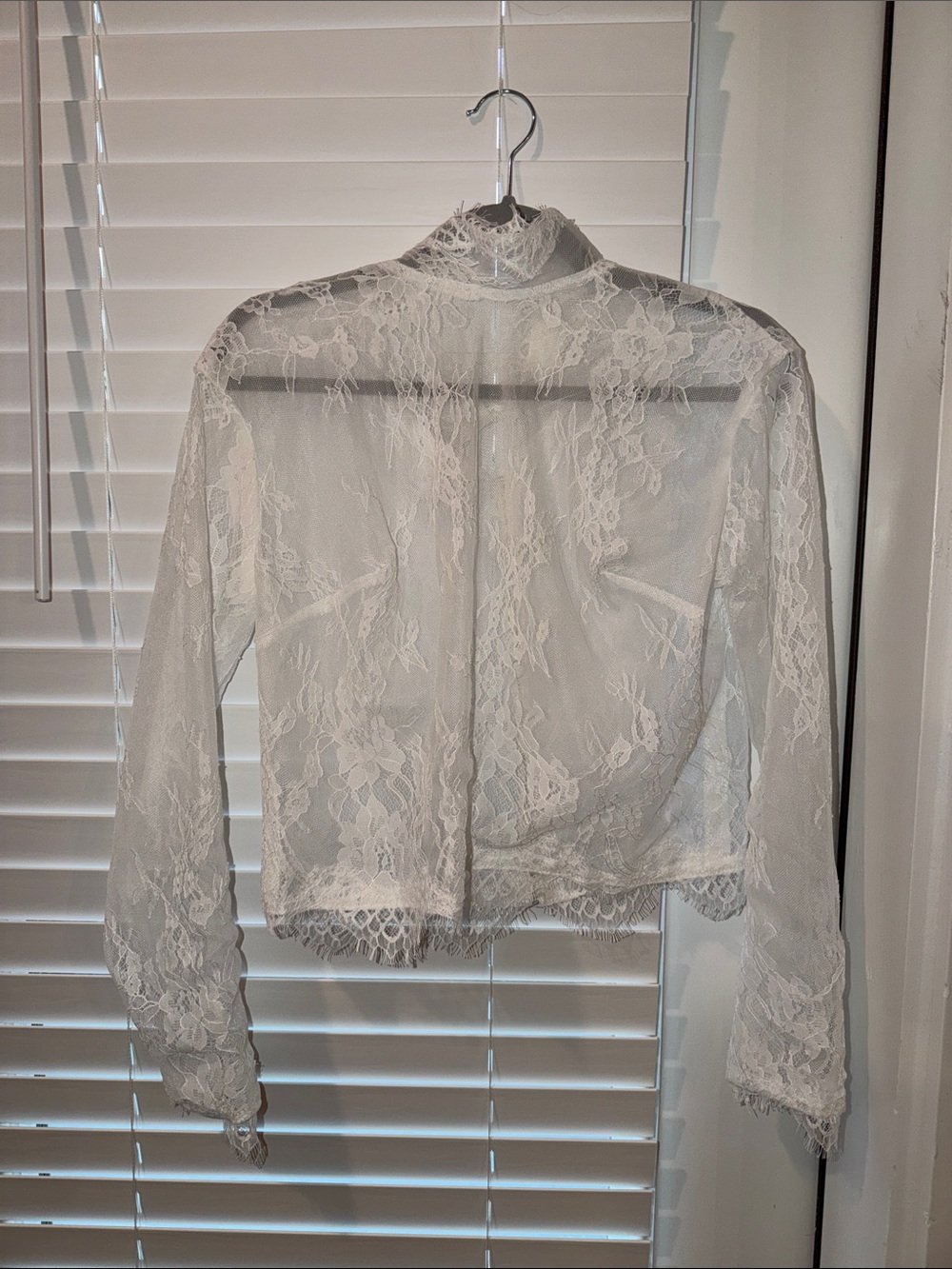 Wedding Lace Turtleneck Insert